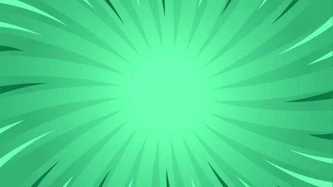 Comic Book Style Speed Lines Animation with Speech Bubble Cloud on  Backgroun Stock Footage 345673806