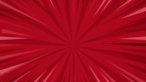 Comic Book Style Speed Lines Animation with Speech Bubble Cloud on  Backgroun Stock Footage 345676962