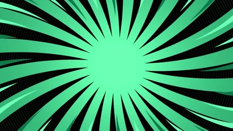 Comic Book Style Speed Lines Animation with Speech Bubble Cloud on  Backgroun Stock Footage 345677381