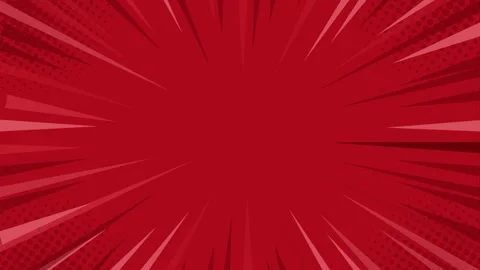 Comic Book Style Speed Lines Animation with Speech Bubble Cloud on  Backgroun Stock Footage 345677432