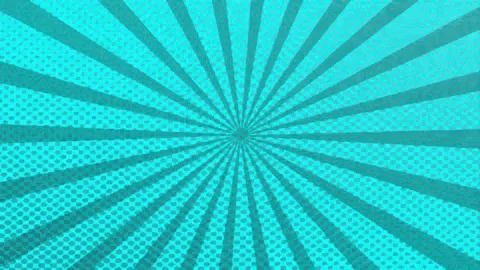 Comic Book Style Speed Lines Animation with Speech Bubble Cloud on  Backgroun Stock Footage 345677451