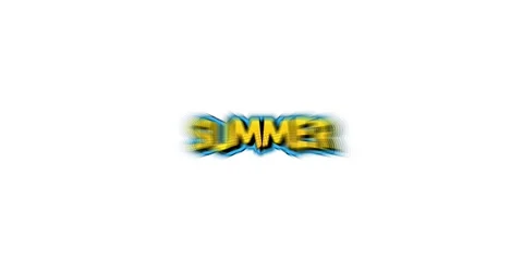Comic book Summer text Stock Footage 306923525