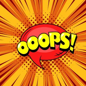 Comic book superhero speech bubble background, cool vintage halftone texture Stock Illustration