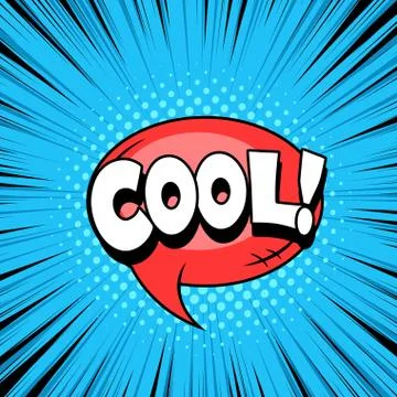 Comic book superhero speech bubble background, halftone texture Illustrazione stock