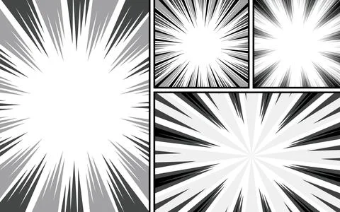 Comic book template. Comic magazine cover and grid page layout. Superhero d.. Stock Illustration