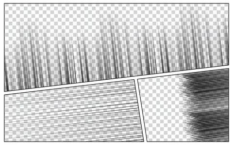 Comic book template with halftone radial and rays humor effects. Vector ill.. Stock Illustration