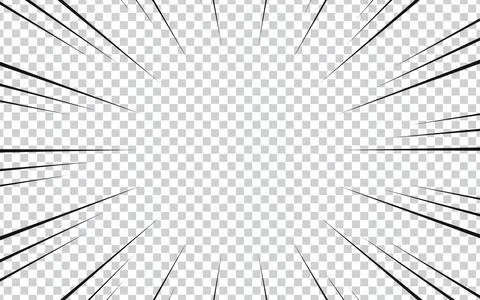 Comic book transparent background Stock Illustration