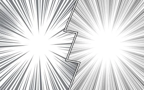 Comic book vs. frame. Pop art halftone background, vector illustration temp.. 스톡 일러스트