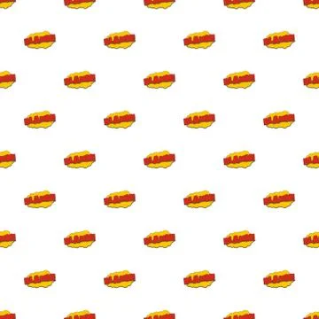 Comic boom blamm pattern seamless Stock Illustration