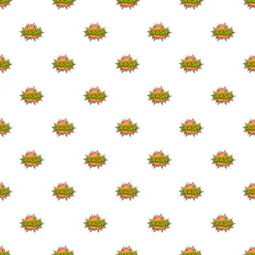 Comic boom crash pattern seamless 库存插图