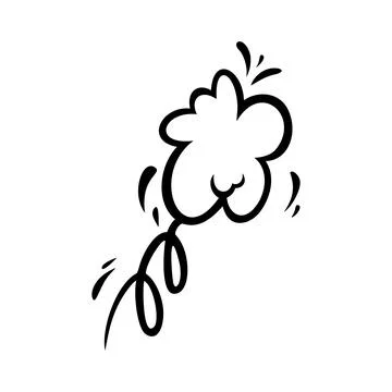 Comic boom effect clouds. Set of explosion bubbles and smoke. Vector Illustrazione stock