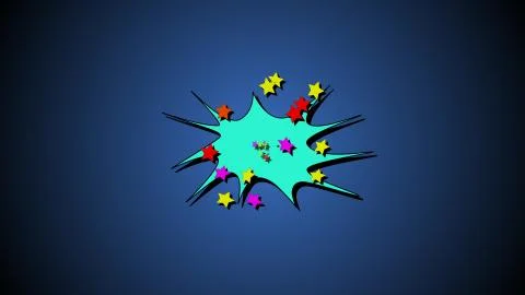 Comic boom explode Stock-Illustration