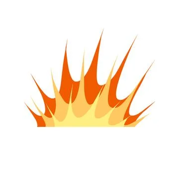 Comic boom explosion. Stock Illustration