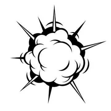 Comic Boom. Explosion. Vector イラスト素材