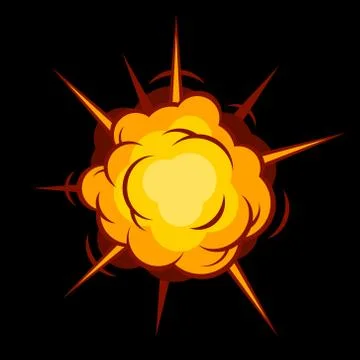 Comic Boom. Explosion. Vector 스톡 일러스트