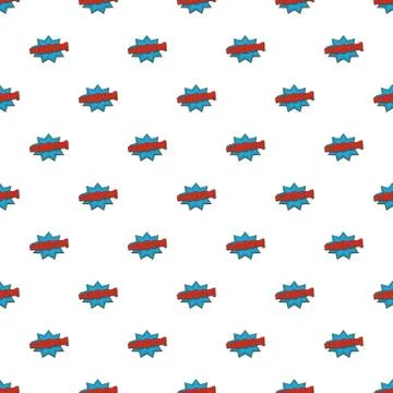 Comic boom kaboom pattern seamless Illustrazione stock