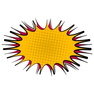 Comic bubble chat Stock Illustration