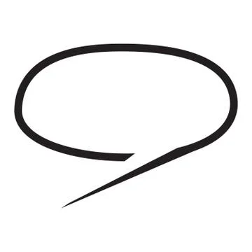 Comic bubble chat Illustrazione stock