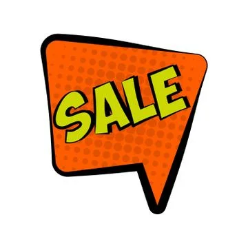 Comic bubble chat sale Illustrazione stock