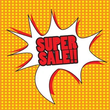 Comic bubble chat sale Stock Illustration