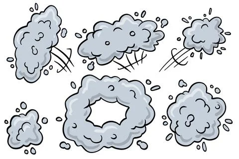 Comic bubble cloud イラスト素材