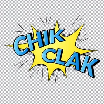 Comic bubbles vector isolated illustration Stock Illustration