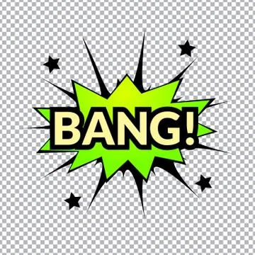 Comic bubbles vector isolated illustration Stock Illustration