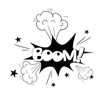 Comic bubbles vector isolated illustration Stock Illustration