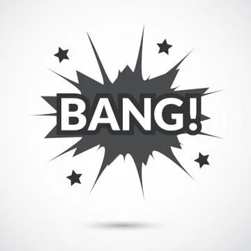 Comic bubbles vector isolated illustration Stock Illustration