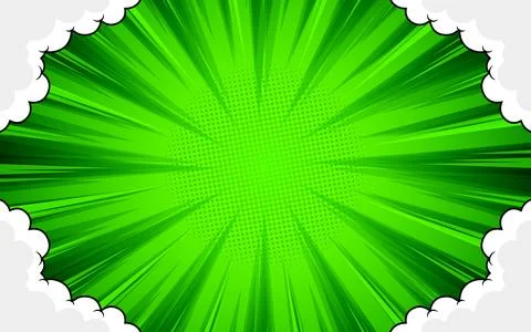 Comic Cartoon Background Design Template. vector illustration. Stock Illustration