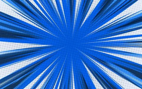 Comic Cartoon Background Design Vector Template. Stock Illustration