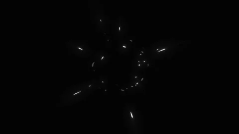 Comic Cartoon Explosion On Black Background 스톡 동영상 338104506