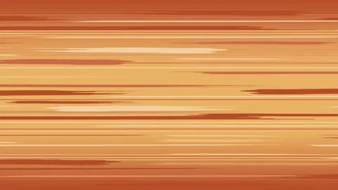 Comic cartoon speed lines background. Horizontal moving lines anime style orange Stock Footage 221306553