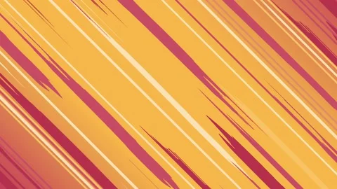 Comic cartoon speed lines background. Moving diagonal lines anime style Orange R Stock Footage 221786477