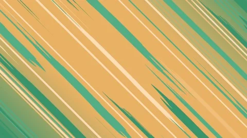 Comic cartoon speed lines background. Moving diagonal lines anime style green ye Stock Footage 221786479