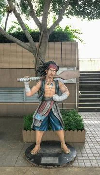 Comic Character "Jing Li" Stock Photos