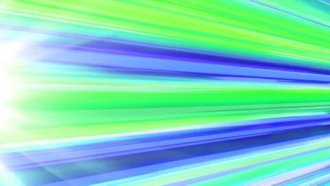Comic colored speed line action inspired by japanese Anime 3d illustration Ilustração Stock