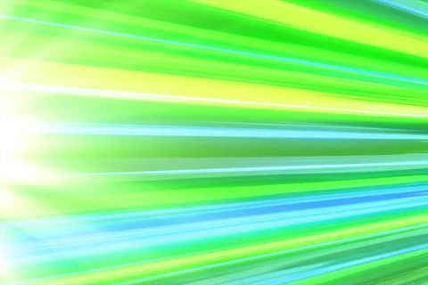 Comic colored speed line action inspired by japanese Anime 3d illustration Ilustração Stock