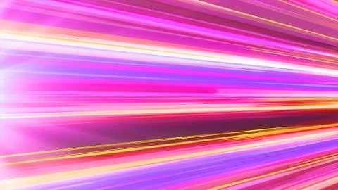 Comic colored speed line action inspired by japanese Anime 3d illustration Ilustração Stock