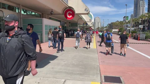 Comic Con 2022 Stock Footage 201964384