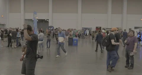 Comic Con Convention Stock Footage 168113104