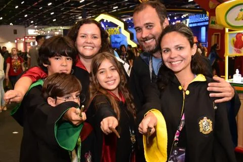 Comic Con Experience 2018 (CCXP 2018) Stock Photos