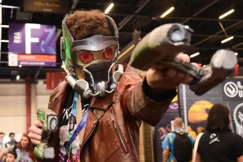 Comic Con Experience 2018 (CCXP 2018) Stock Photos