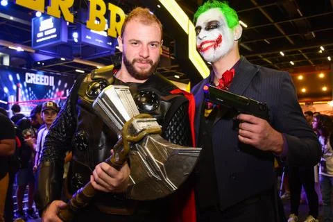 Comic Con Experience 2018 (CCXP 2018) 写真素材