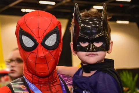 Comic Con Experience 2018 (CCXP 2018) Stock Photos