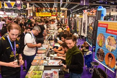 Comic Con Experience 2018 (CCXP 2018) Stock Photos