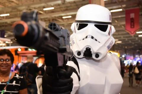 Comic Con Experience 2018 (CCXP 2018) Stock Photos