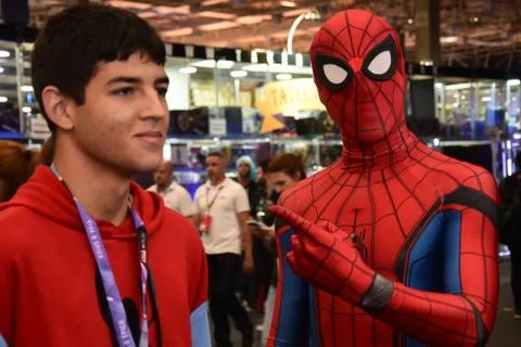 Comic Con Experience 2018 (CCXP 2018) Stock Photos