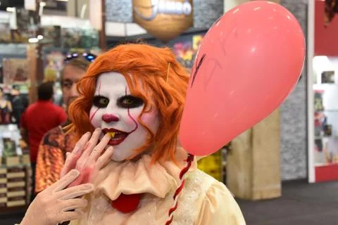 Comic Con Experience 2018 (CCXP 2018) Stock Photos