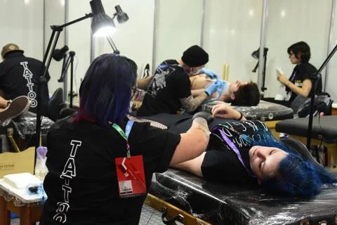 Comic Con Experience 2018 (CCXP 2018) Stock Photos